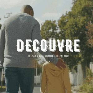 Image d'apercu du programme Découvre le papa qui sommeille en toi pour accompagner les hommes à devenir papa.